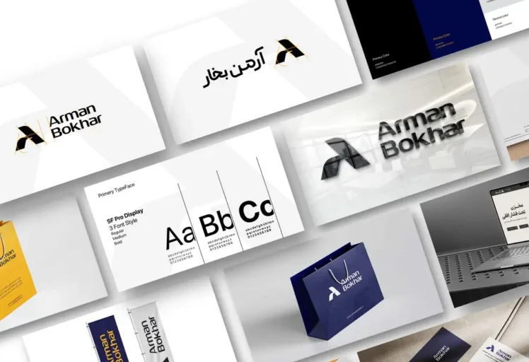 طراحی ست اداری با رعایت اصول برندینگ و هویت سازمانی