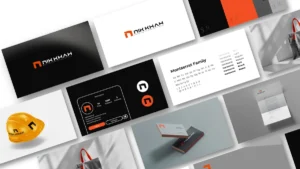 طراحی ست اداری لوکس با چاپ دیجیتال و رنگ خاص