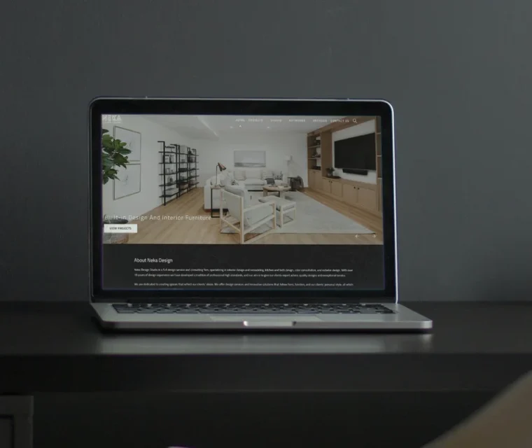 طراحی سایت دکوراسیون داخلی با سرعت بارگذاری بالا و امنیت مناسب