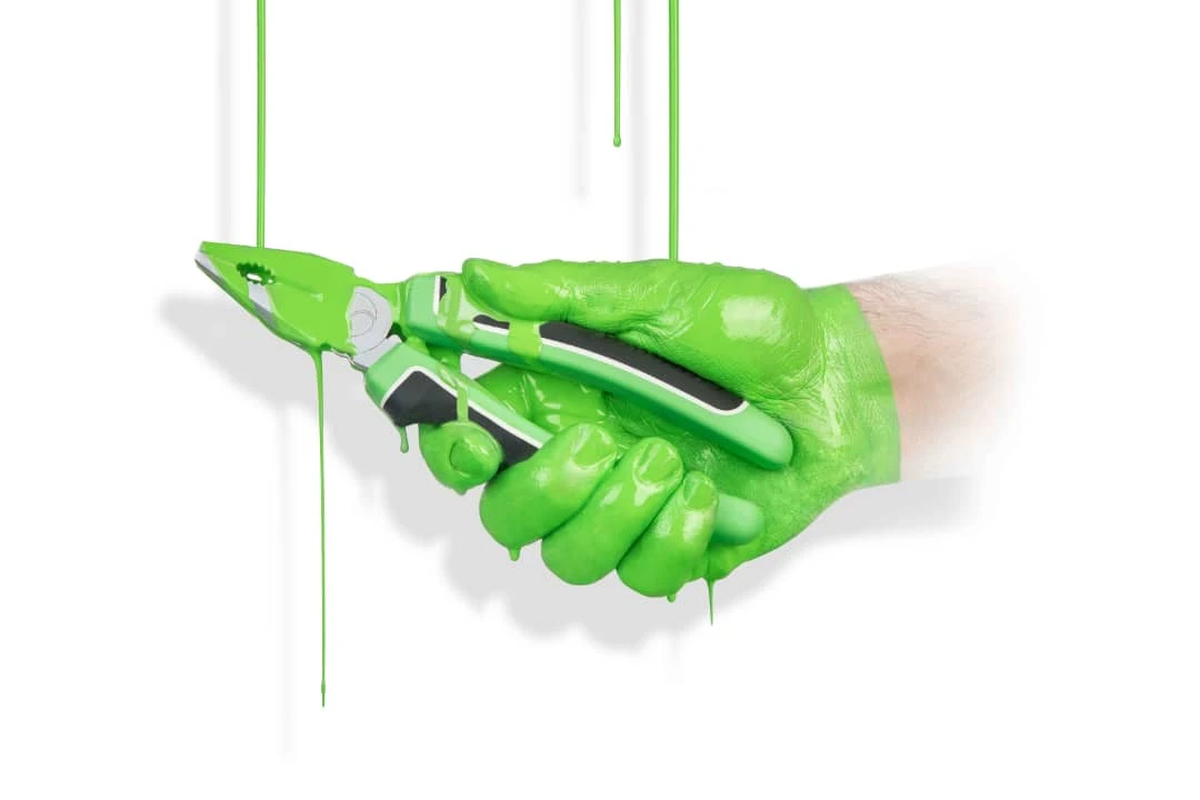 عکاسی صنعتی ابزارآلات برند سیلور با جزئیات دقیق