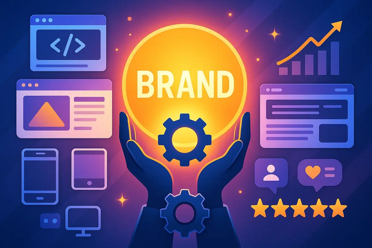 راهنمای ساخت هویت برند قوی و ماندگار برای کسب‌وکارها